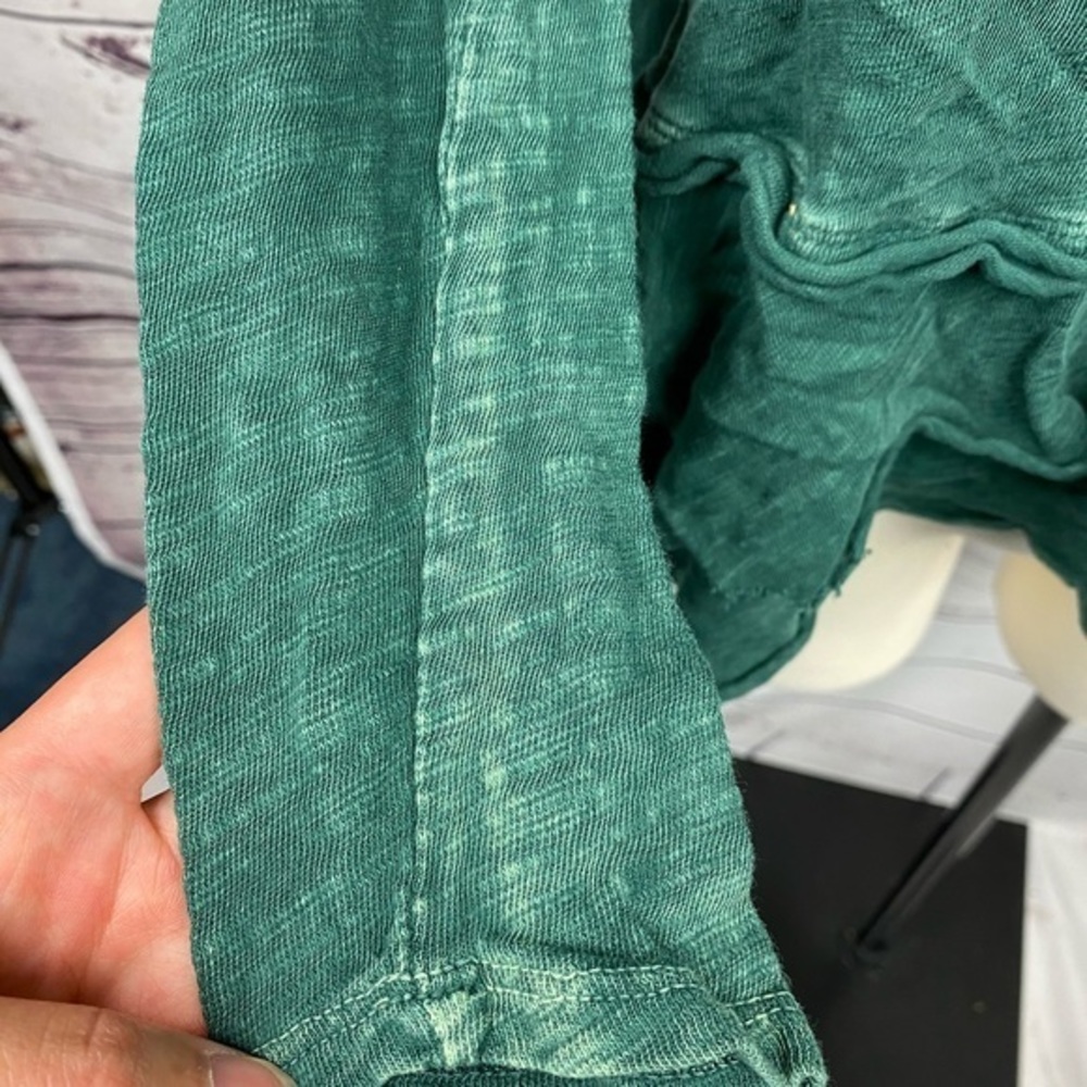 Altar’d State Green Ruffle Long Sleeve Top - Picture 8 of 13